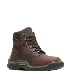 Waterproof|Soft Toe<Wolverine Raider DuraShocks&reg; Waterproof 6" Work Boot Peanut