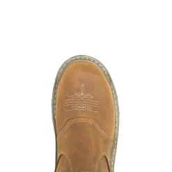 Waterproof|Soft Toe<Wolverine Raider DuraShocks&reg; Western Work Wellington Real Brown