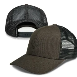 Hats|Hats & Gloves<Wolverine Raised Claw Logo Trucker Cap Black Olive