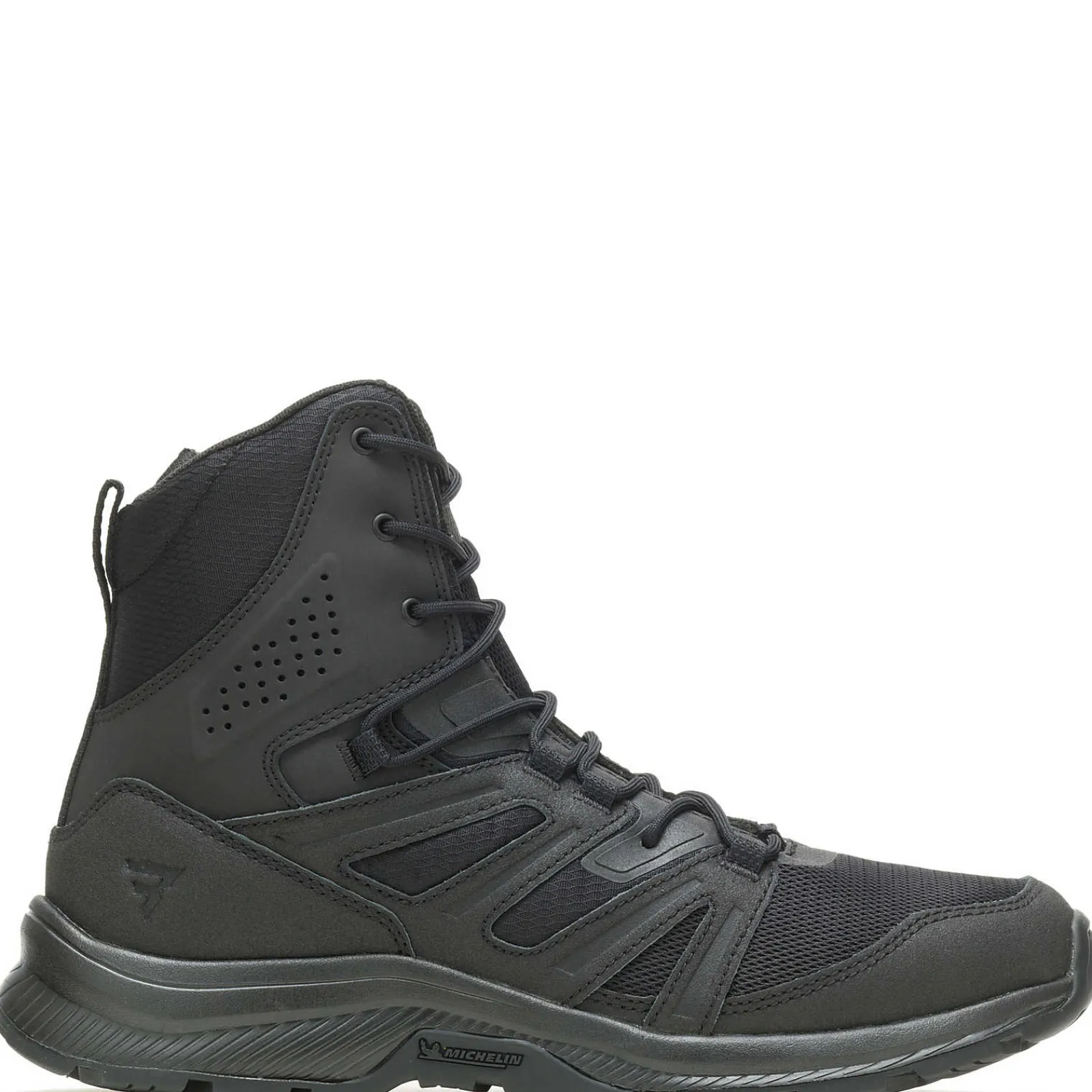 Side Zip|Military<Wolverine RallyForce Tall Side Zip Black