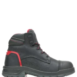Collabs|Work Boots<Wolverine Ram Trucks Collection - Rebel Safety Toe Work Boot Black/Red