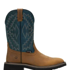 Waterproof|Work Boots<Wolverine Rancher Arrow Steel-Toe Wellington Work Boot Blue