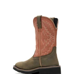 Safety Toe|Work Boots<Wolverine Rancher Arrow Steel-Toe Wellington Work Boot Rose