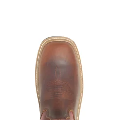 Work Boots|Safety Toe<Wolverine Rancher DuraShocks&reg; CarbonMax&reg; Wellington Work Boot Peanut/Red