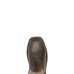 Waterproof|Work Boots<Wolverine Rancher Eagle Waterproof Steel-Toe Wellington Work Boot Gravel/Tan