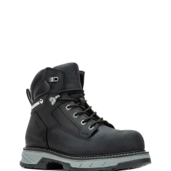 Waterproof|Safety Toe<Wolverine ReForce EnergyBound&trade; 6" CarbonMax&reg; Work Boot Black
