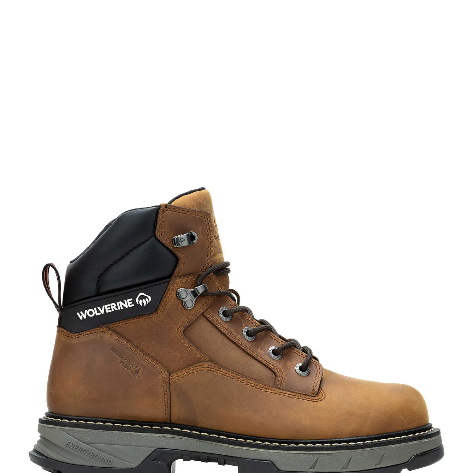 Waterproof|Soft Toe<Wolverine ReForce EnergyBound™ 6" Work Boot Cashew