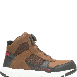 Ultraspring|Work Boots<Wolverine Rev BOA&reg; UltraSpring&trade; DuraShocks&reg; Vent CarbonMax&trade; Work Boot Brown