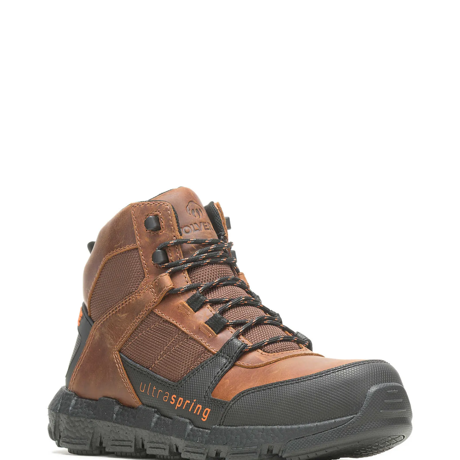 Ultraspring|Work Boots<Wolverine Rev UltraSpring™ DuraShocks® Vent CarbonMax™ Work Boot Tobacco
