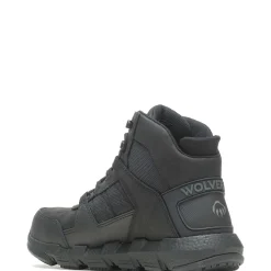 Ultraspring|Work Boots<Wolverine Rev UltraSpring&trade; DuraShocks&reg; Vent CarbonMax&trade; Work Boot Black