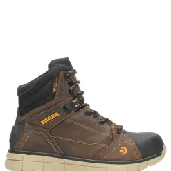 Waterproof|Safety Toe<Wolverine Rigger EPX® CarbonMAX® Safety Toe 6" Boot Summer Brown
