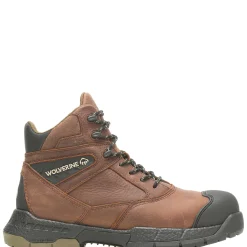 Ultraspring|Safety Toe<Wolverine Rush UltraSpring™ 6" CarbonMax® Work Boot Brown