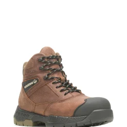 Ultraspring|Safety Toe<Wolverine Rush UltraSpring&trade; 6" CarbonMax&reg; Work Boot Brown