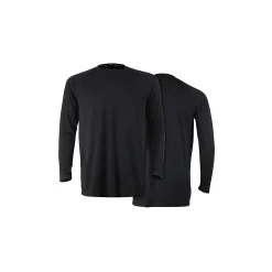Baselayers & Underwear|T-Shirts<Wolverine Seamless Baselayer Long Sleeve Top Black