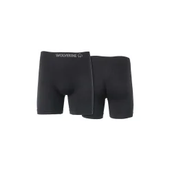 Shorts|Baselayers & Underwear<Wolverine Seamless Tencel No Fly Boxer Brief Black