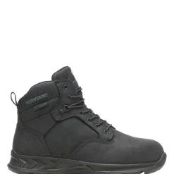Waterproof|Work Boots<Wolverine ShiftPLUS Work LX 6" Alloy-Toe Boot Black
