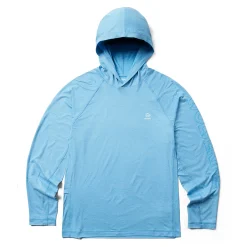 Hoodies & Pullovers|Best Sellers<Wolverine Sun-Stop Eco Hoody Blue Sky Heather