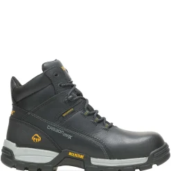 Waterproof|Work Boots<Wolverine Tarmac Waterproof Reflective Composite-Toe 6" Work Boot Black