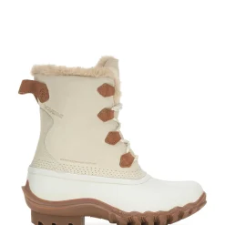 Rain & Snow|Waterproof<Wolverine Torrent Faux-Fur Tall Duck Boot Ivory
