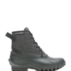 Rain & Snow|Waterproof<Wolverine Torrent Wool Duck Boot Black Wool