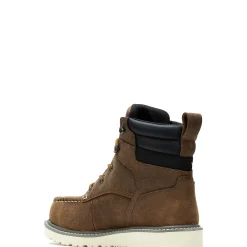 Safety Toe|Waterproof<Wolverine Trade Wedge 6" Moc-Toe Steel-Toe Work Boot Sudan Brown