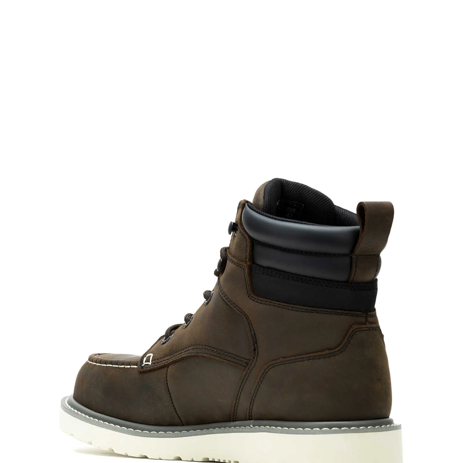 Waterproof|Soft Toe<Wolverine Trade Wedge 6" Moc-Toe Work Boot Dark Brown