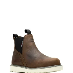 Waterproof|Work Boots<Wolverine Trade Wedge Steel-Toe Work Romeo Sudan Brown