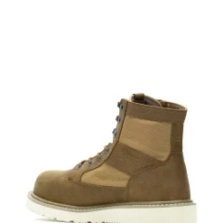 Safety Toe|Safety Toe<Wolverine Trade Wedge Unlined Canvas 6" Composite-Toe Work Boot Coyote