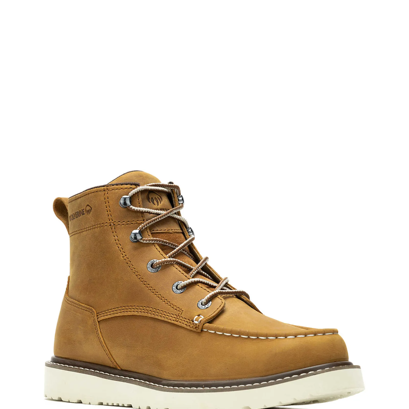 Soft Toe|Work Boots<Wolverine Trade Wedge Unlined 6" Moc-Toe Work Boot Tan