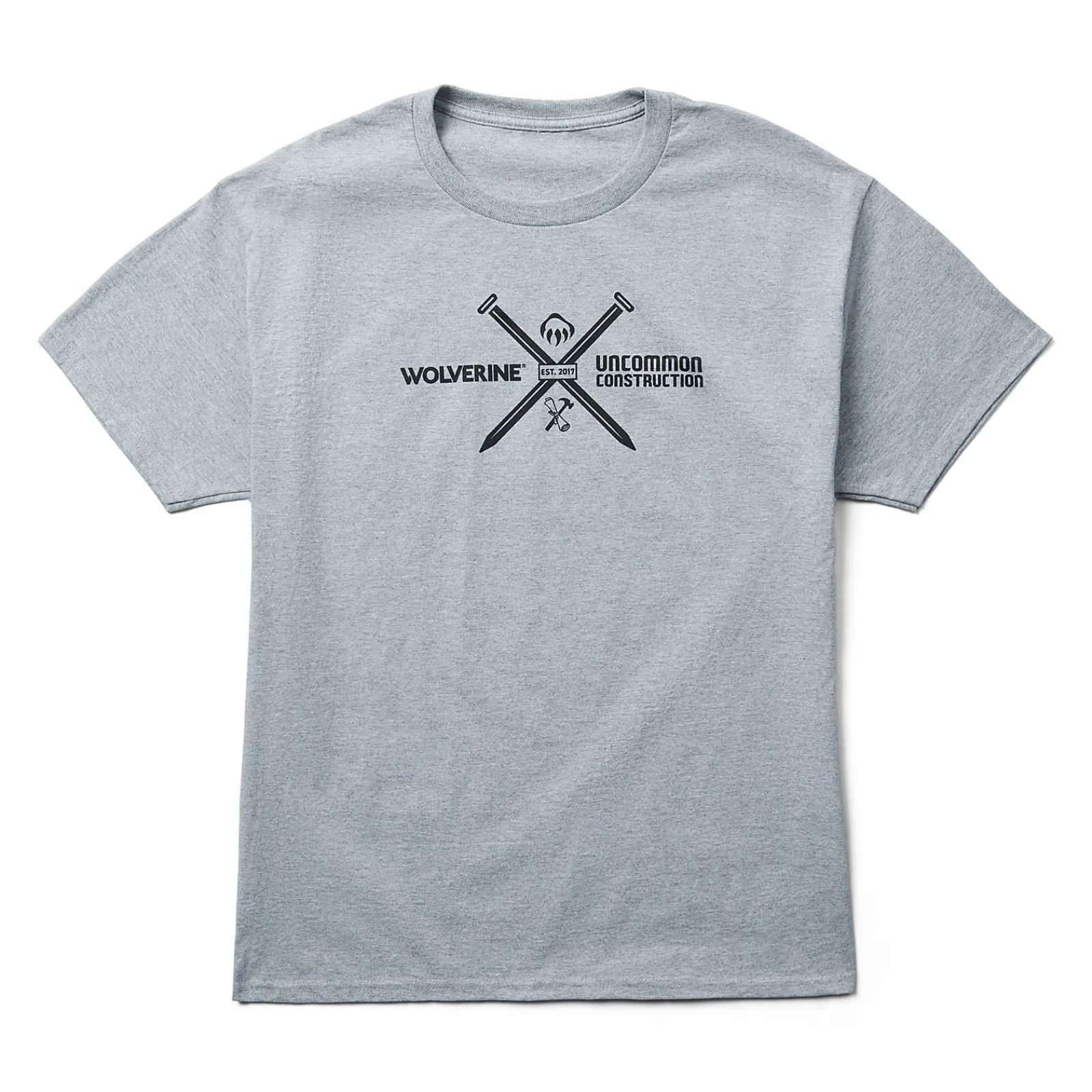 T-Shirts|T-Shirts<Wolverine UnCommon Construction Collection – Short Sleeve Graphic Tee Grey Heather