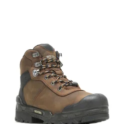 Waterproof|Soft Toe<Wolverine Warrior Met-Guard 6" Boot Dark Coffee