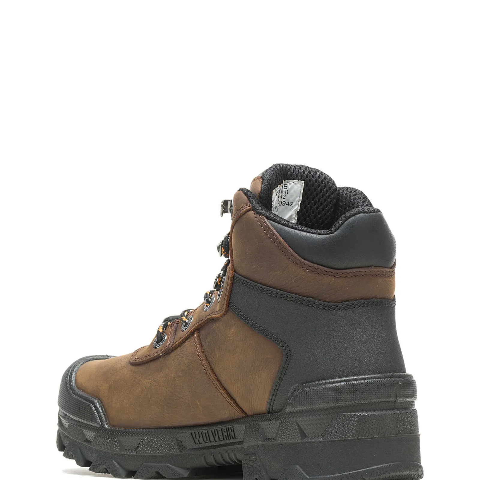 Waterproof|Soft Toe<Wolverine Warrior Met-Guard 6" Boot Dark Coffee